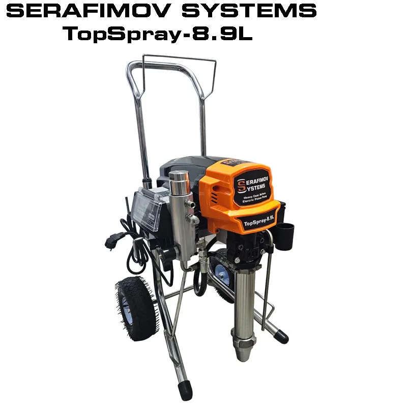 Машина за шпакловане и боядисване SERAFIMOV SYSTEMS TopSpray 8.9L