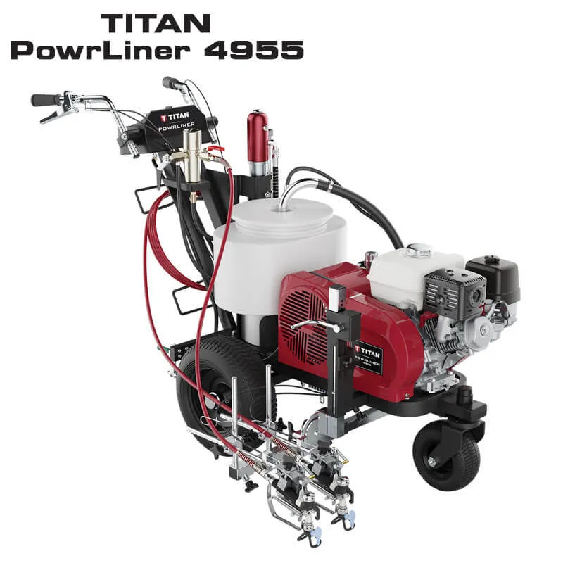 Машина за пътна маркировка Titan PowrLiner 4955