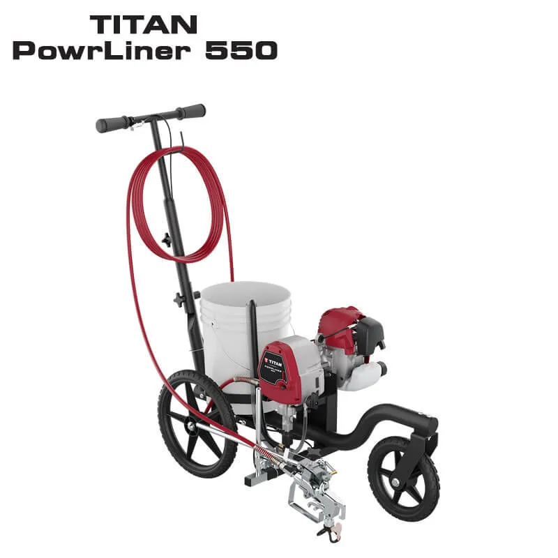 Машина за пътна маркировка Titan PowrLiner 550
