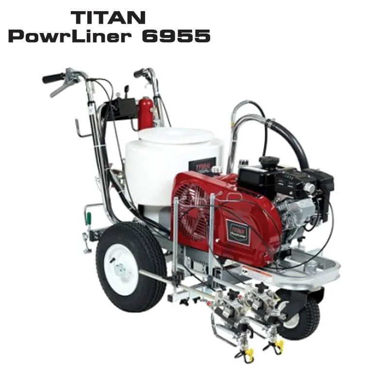Машина за пътна маркировка Titan PowrLiner 6955