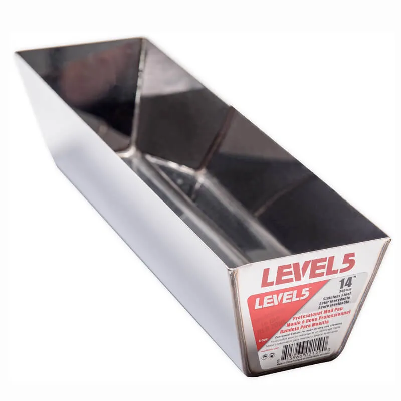 Ваничка LEVEL 5 от неръждаема стомана 14 inch 356 mm
