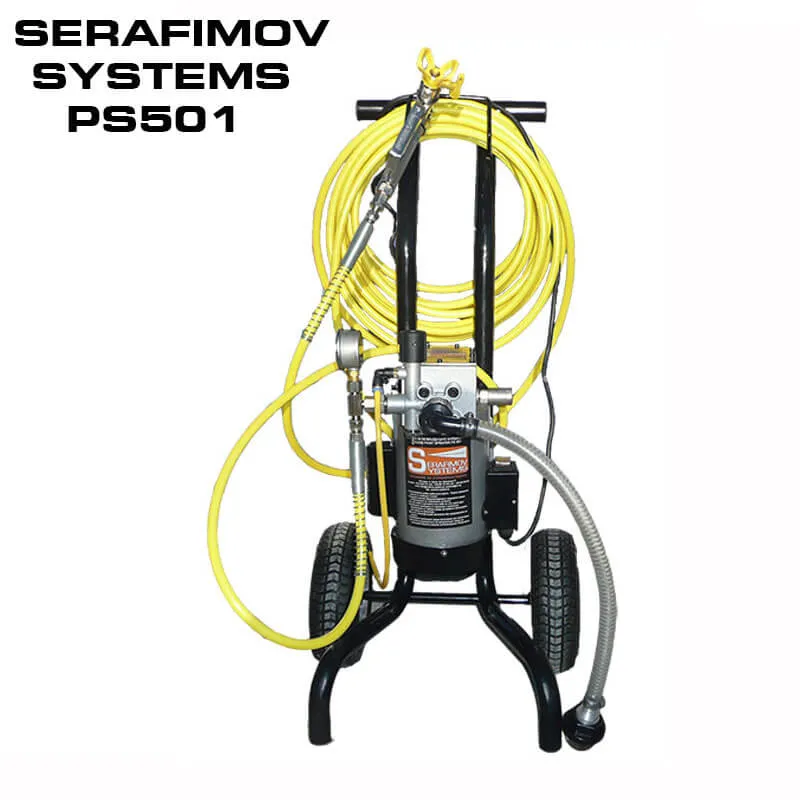 Машина за безвъздушно боядисване SERAFIMOV SYSTEMS PS501