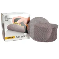 MIRKA ABRANET Комплект шкурки за шлайфане Ø 150 мм, P240, 50 бр.